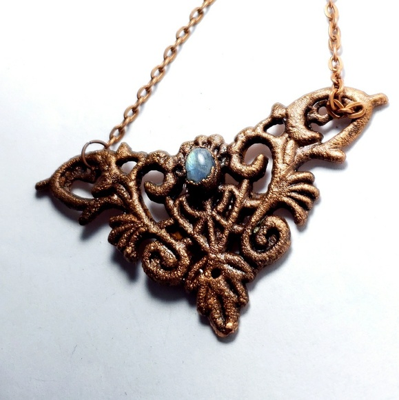 Moonstone necklace - Picture 2 of 6